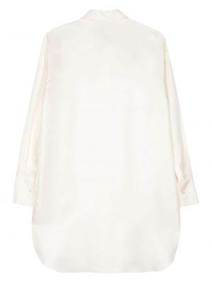 Šilkinė marškiniai Róhe balta