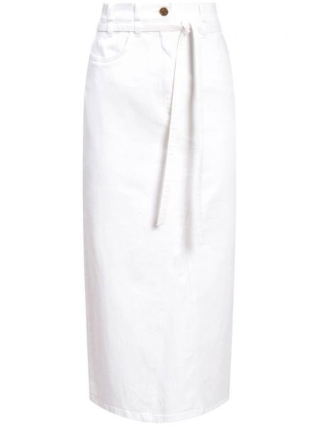 Spódnica bawełniana Altuzarra biała