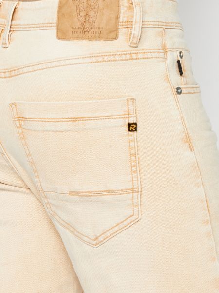 Jeans dalla vestibilità regolare Koroshi giallo