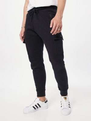 Pantaloni sport Hollister negru