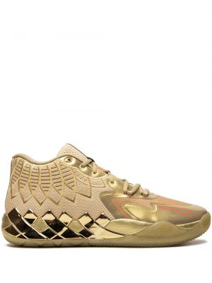 Sneakers Puma aranyszínű