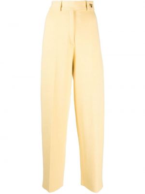 Плетени панталон Aeron жълто