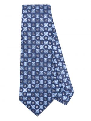Cravată de mătase cu imagine Kiton