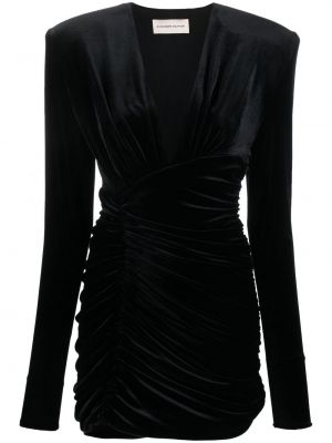 Fløyel dress Alexandre Vauthier svart