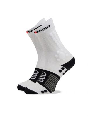 Ψηλές κάλτσες Compressport λευκό