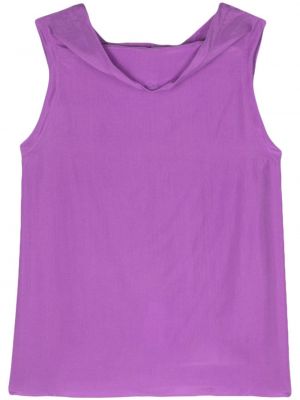 Bluză de mătase Alysi violet