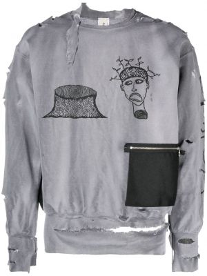 Zerrissener sweatshirt mit print Westfall