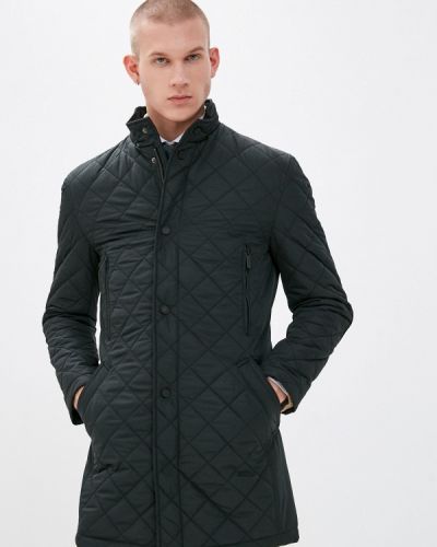Утепленная демисезонная куртка Bazioni черная