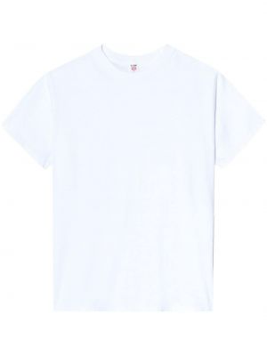 T-shirt col rond Re/done blanc