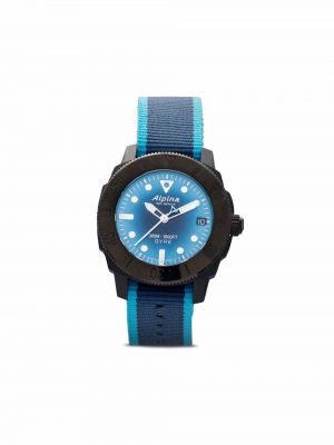 Laikrodžiai Alpina mėlyna