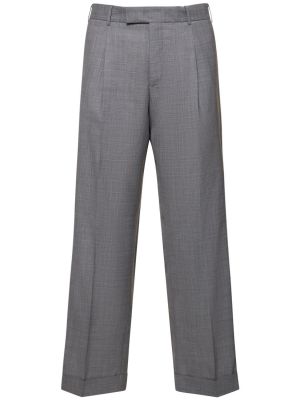 Pantalones de lana Pt Torino gris