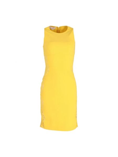 Sukienka bawełniana Stella Mccartney Pre-owned żółta