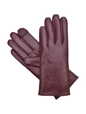 Mănuși din piele Semiline maro