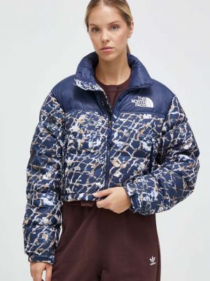 Pernata jakna oversized The North Face plava