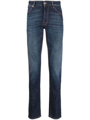 Slank stretch jeans Pt Torino blå