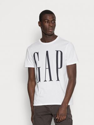 Черная футболка с принтом Gap