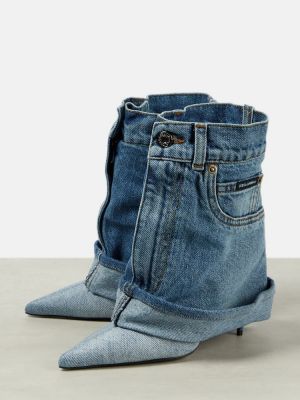 Ankle boots Dolce&gabbana niebieskie