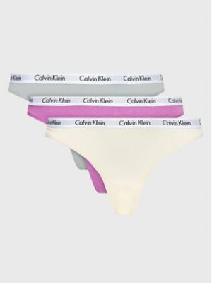 Calvin Klein Underwear 3 db tanga 000QD3587E Színes