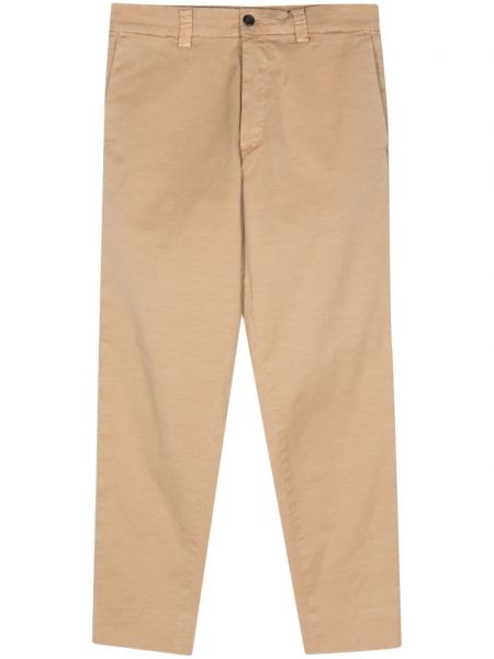 Nohavice s lisovaným záhybom Haikure hnedá