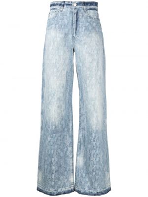Jeans baggy in tessuto jacquard Amiri