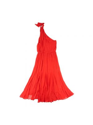 Sukienka koktajlowa Isabel Marant czerwona