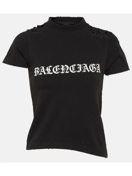 T-shirt aus baumwoll Balenciaga