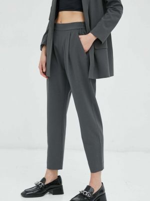 AllSaints pantaloni femei, a , drept, medium waist - Negru
