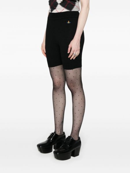 Strick shorts Vivienne Westwood schwarz