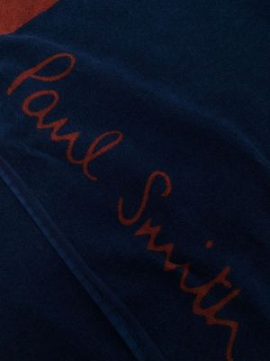 Bademantel aus baumwoll mit print Paul Smith blau