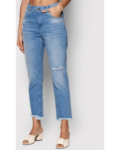 Straight leg jeans Sisley blu