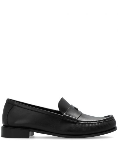 Læder loafers Max Mara sort