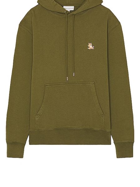 Hoodie Maison Kitsuné verde