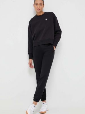 Bluza dresowa z nadrukiem Adidas By Stella Mccartney czarna