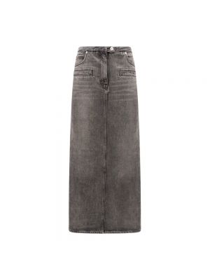 Spódnica jeansowa Courreges szara