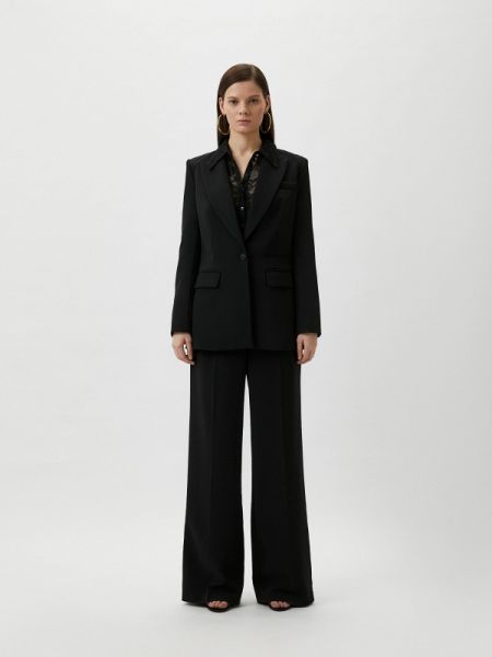 Классические брюки Elisabetta Franchi черные