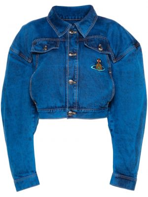 Džínová bunda Vivienne Westwood modrá