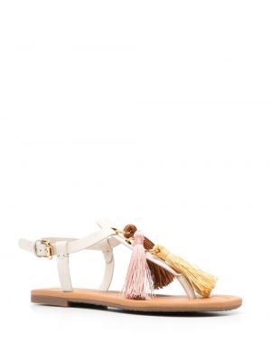 Kožené sandály bez podpatku See By Chloe