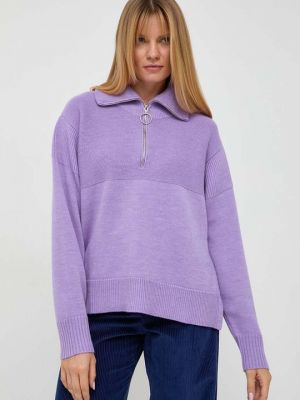 Шерстяной свитер Beatrice B фиолетовый