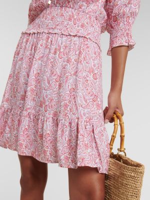 Mini vestido con estampado de cachemira Heidi Klein