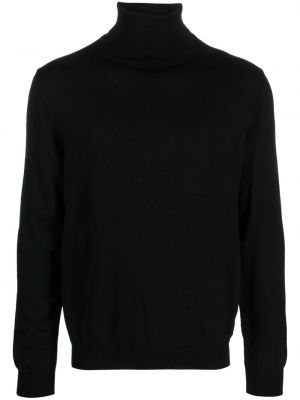 Vlněný svetr Zanone černý