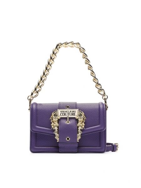 Pisemska torbica Versace Jeans Couture vijolična