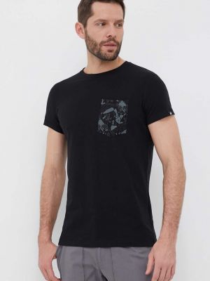 Majica z žepi Mammut črna