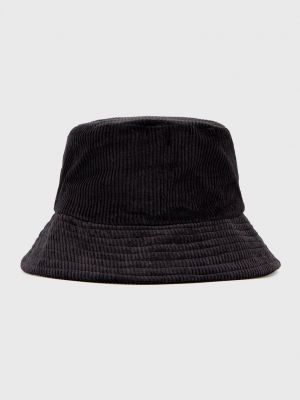 Bombažni klobuk Sisley črna