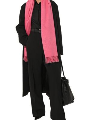 Кашемировый шарф Colombo розовый