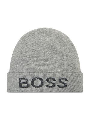 Čepice Boss šedý