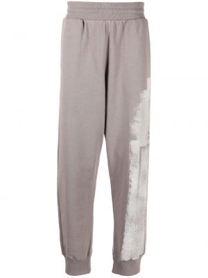 Sportovní kalhoty s potiskem A-cold-wall* šedé