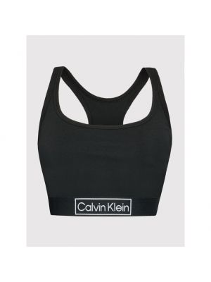 Sutien fără armătură Calvin Klein Curve negru