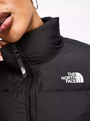Пуховое пальто The North Face черное