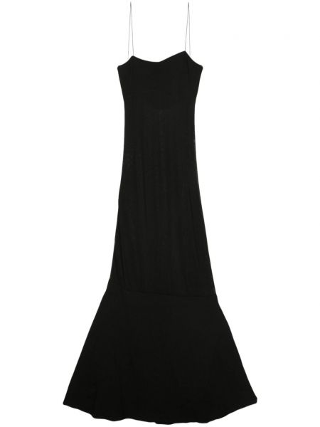 Dlouhé šaty Jacquemus černé