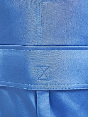 Pantaloni cargo Bershka blu